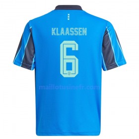 Maillot de Foot Ajax Amsterdam Davy Klaassen 6 Extérieur 2021-22